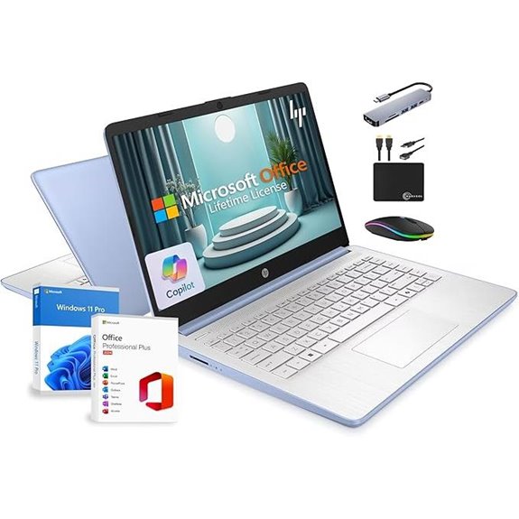 HP 14 Business Laptop with Office & AI