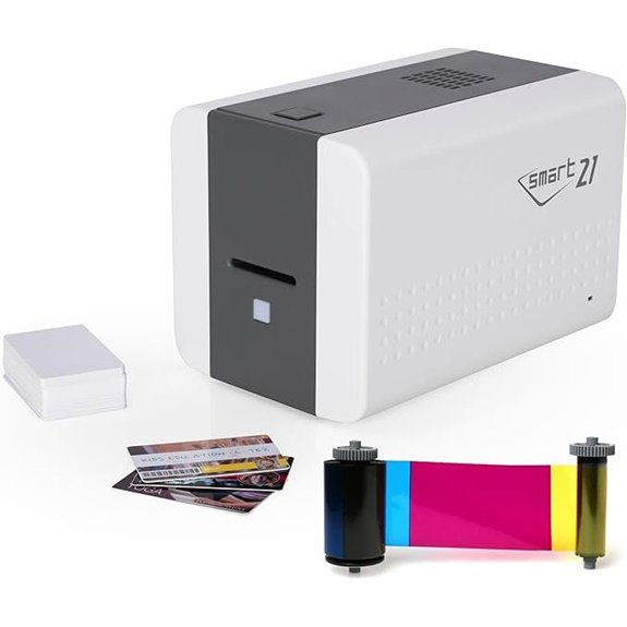 IDP SMART-21S ID Card Printer Kit with Software