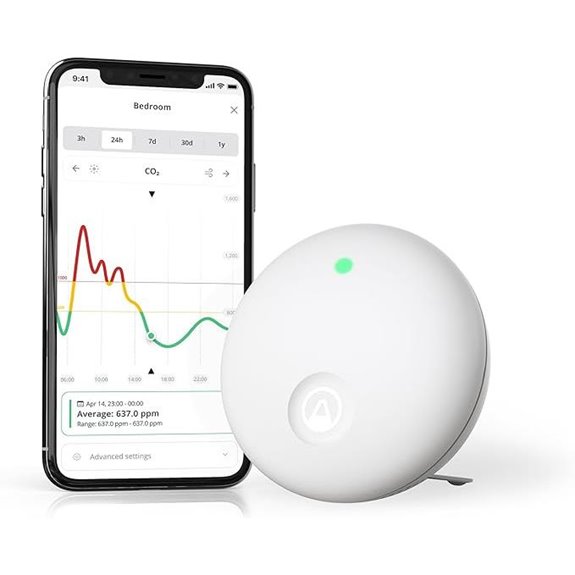 Airthings 322 Wave Enhance Indoor Air Quality Monitor