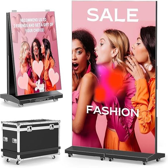 Indoor LED Digital Signage Display (2 Panels)