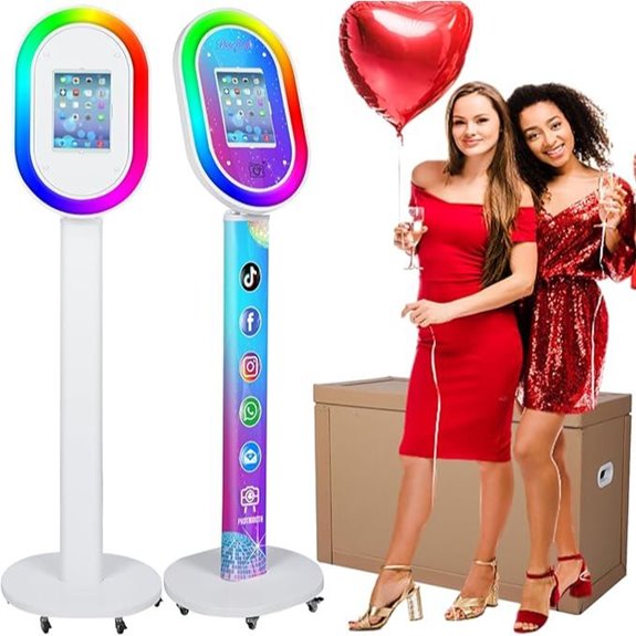 iPad Photo Booth Shell Stand for Events and Weddings