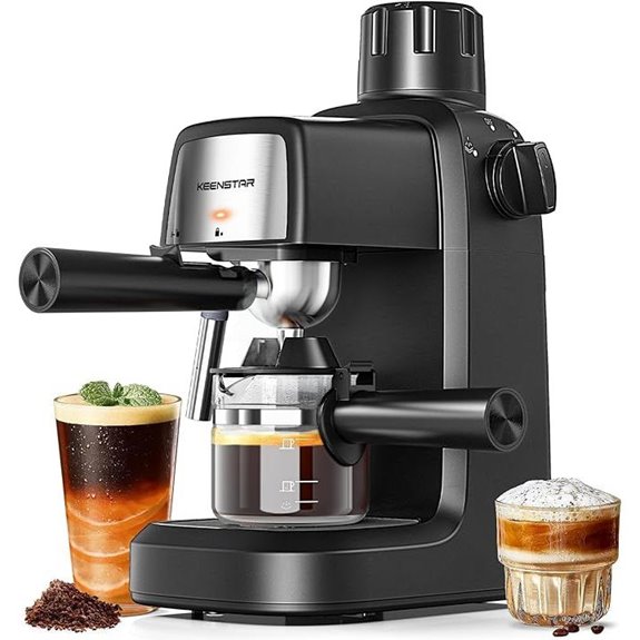KEENSTAR 3.5Bar Espresso Machine with Milk Frother