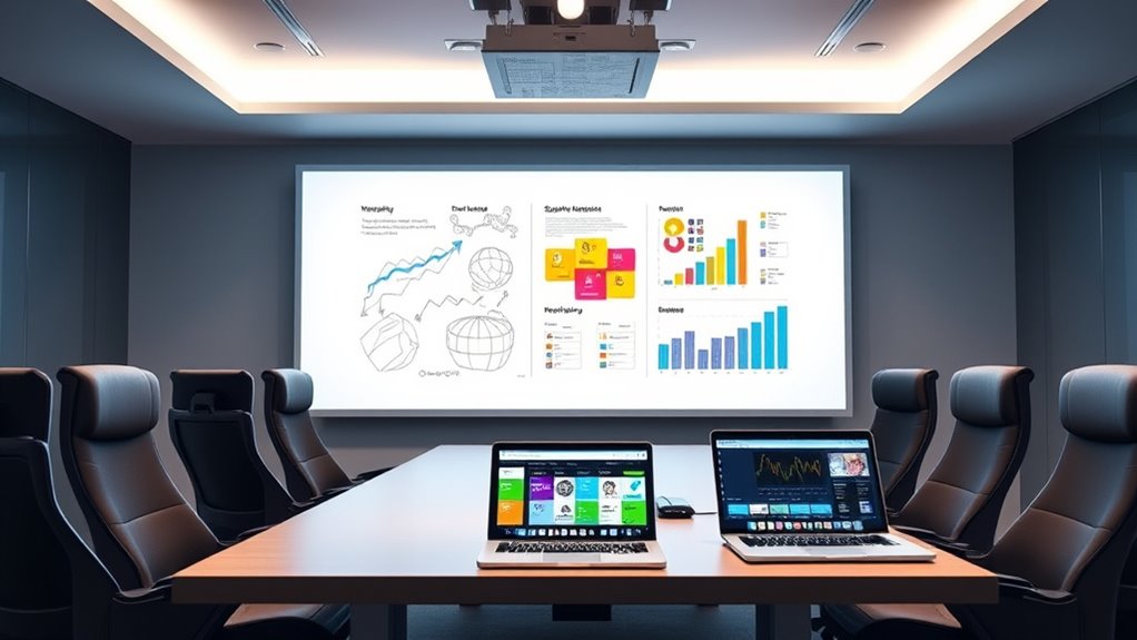key display and connectivity