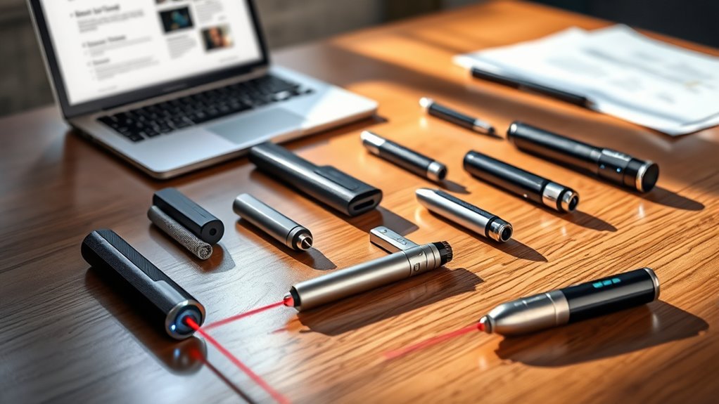 key presentation clicker features