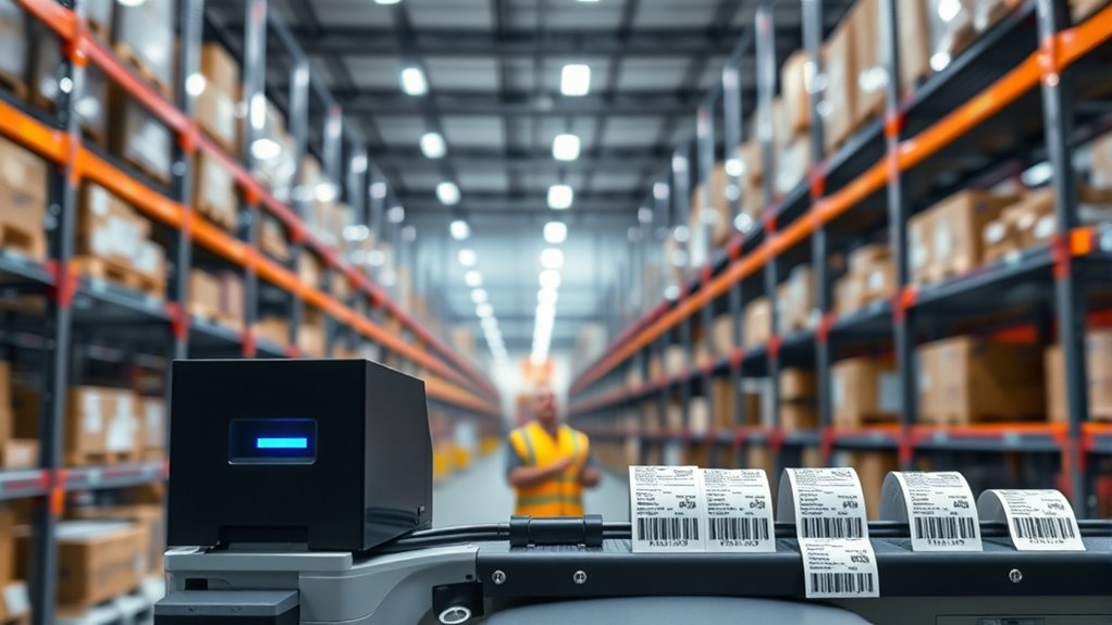 key warehouse label printer factors