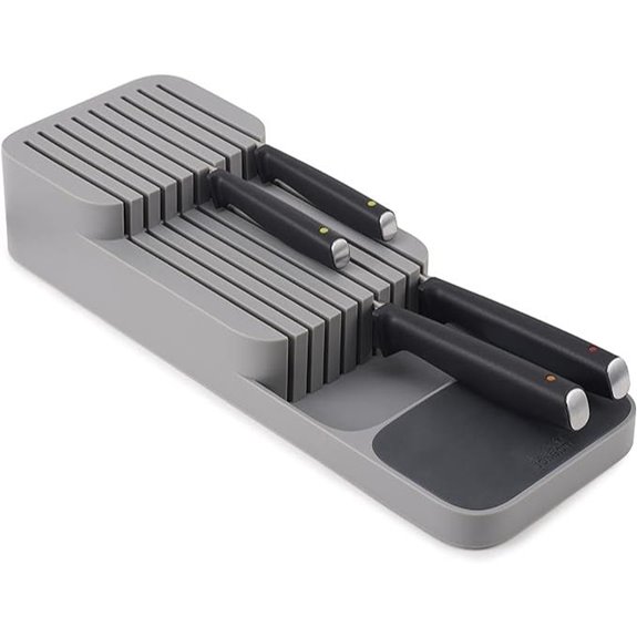 Joseph Joseph DrawerStore Knife Organizer Holds 9