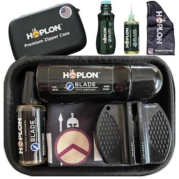 HOPLON Blade Knife Care Kit with Oil and Accessories