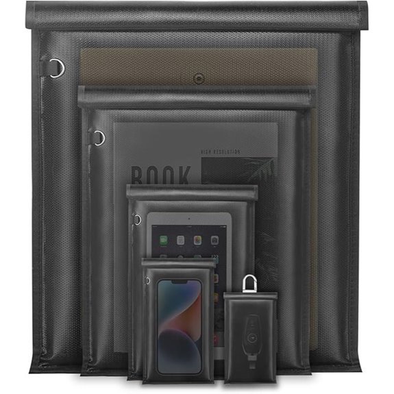 yaokvide 5 Pack Large Faraday Bags for Devices