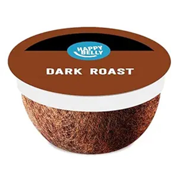 Happy Belly Dark Roast Coffee Pods (96 Count)