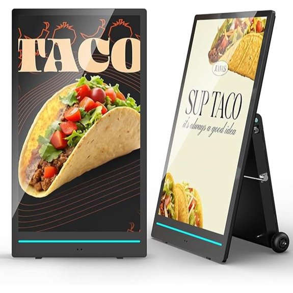 large portable digital signage
