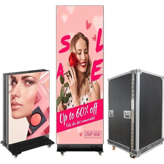 80-Inch LED Digital Signage Display with WiFi