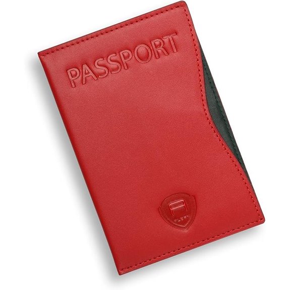 leather rfid passport cover