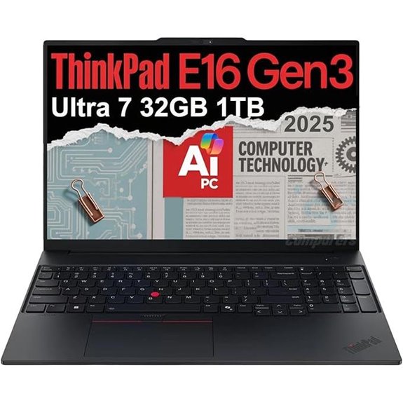 Lenovo ThinkPad E16 Gen 3 Business Laptop
