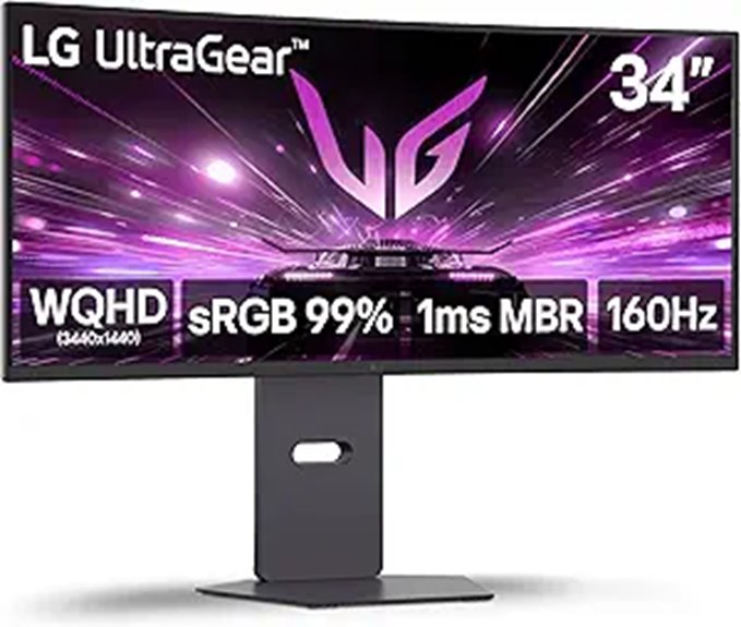 LG 34G600A Ultragear 34-Inch Curved Gaming Monitor