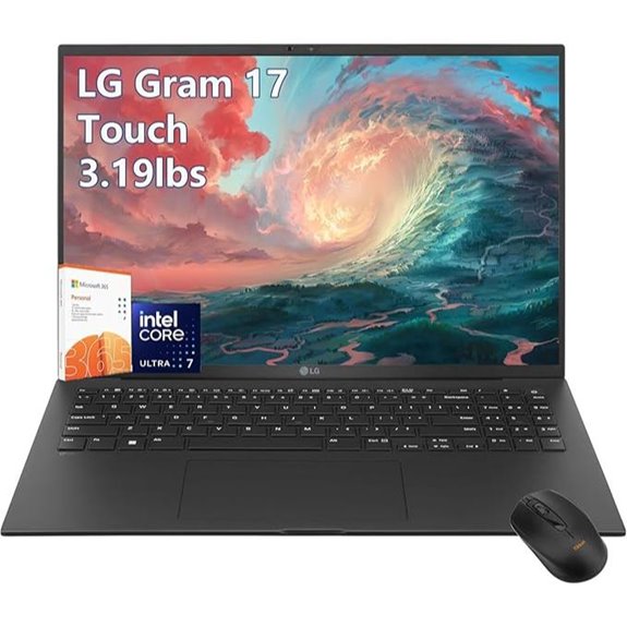 LG Gram 17-Inch Touchscreen Laptop with 32GB RAM