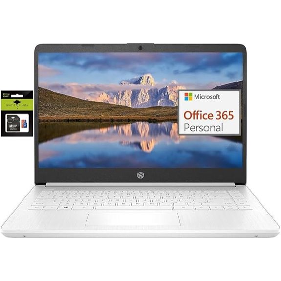 HP 14 Ultralight Laptop with Windows 11 and Office