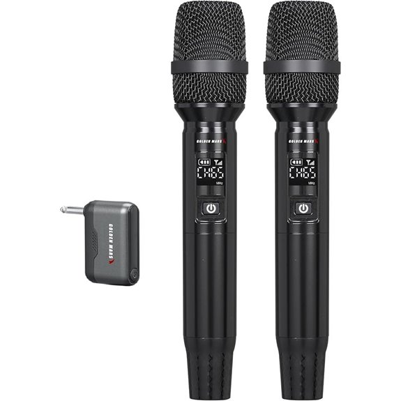 Wireless Microphone System with 300ft Range