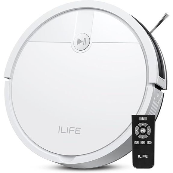 ILIFE V2 Robot Vacuum Tangle-Free 120 Min Runtime