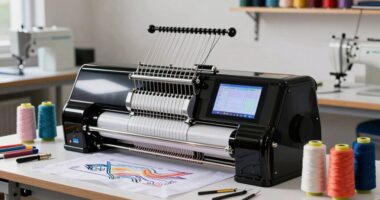 luxury embroidery machine selections