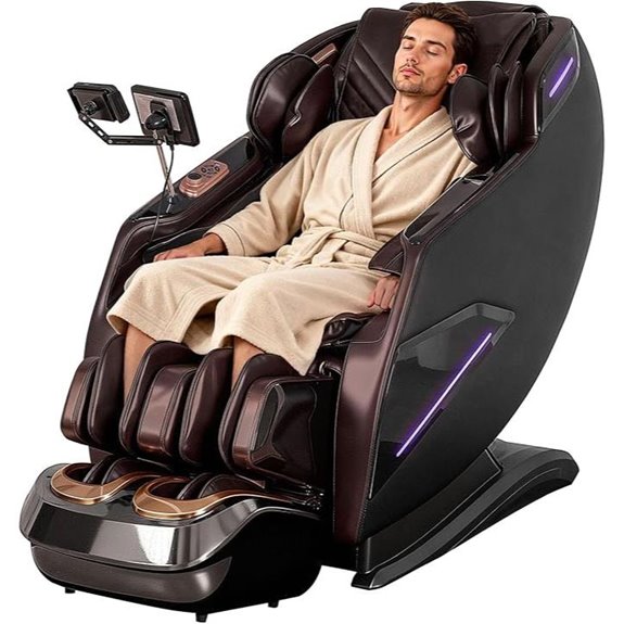 4D Massage Chair with Zero Gravity and AI Voice