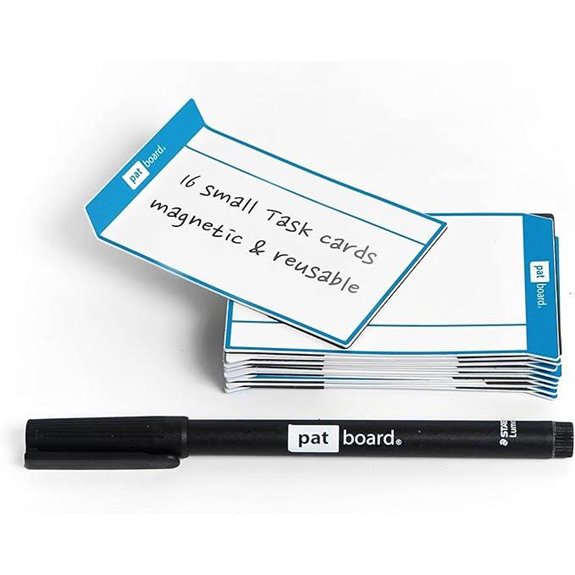 PATboard Magnetic Scrum & Kanban Task Cards (16 Small)