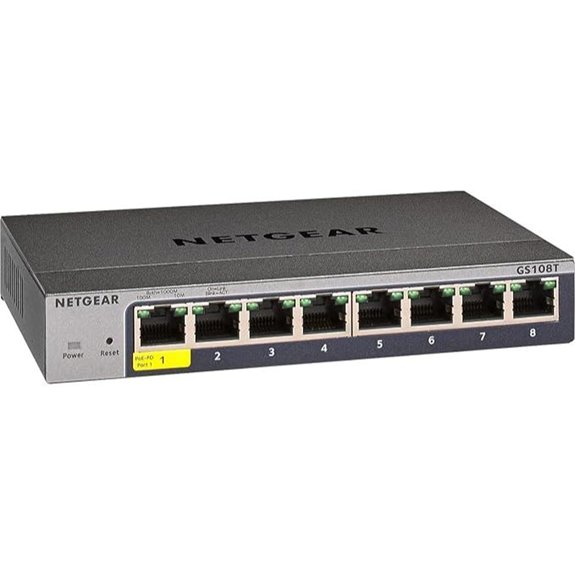 NETGEAR 8-Port Gigabit Smart Switch with Management