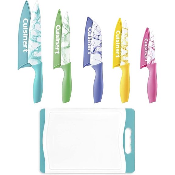 Cuisinart 11-Piece Marble Knife and Cutting Board Set