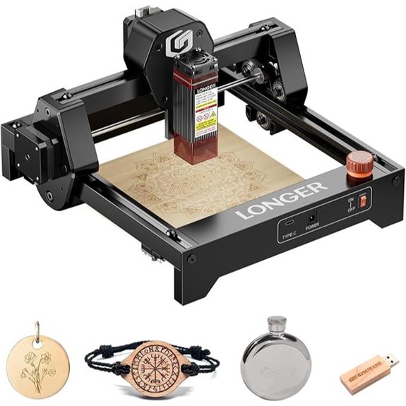 mini 2 5w laser engraver
