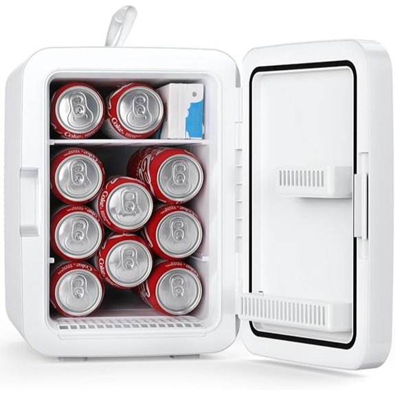 Antarctic Star 10L Mini Fridge for Beverages and Makeup