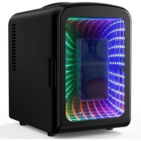 Antarctic Star 4L Mini Fridge with Gaming Light