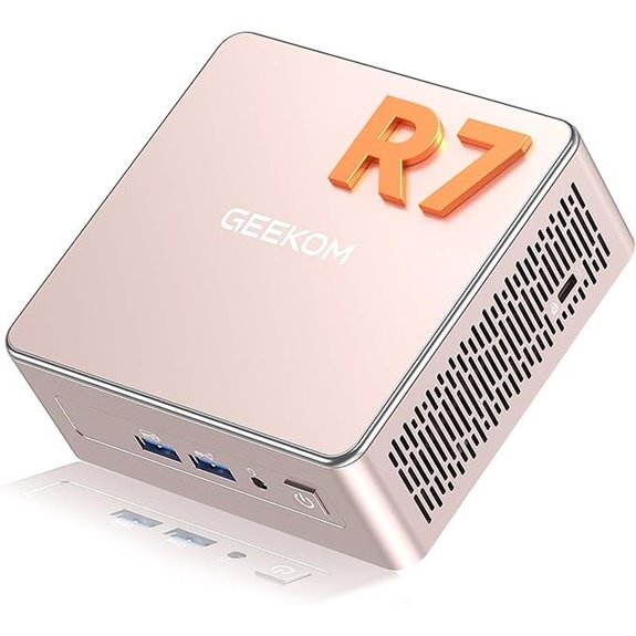GEEKOM A5 Mini PC with Ryzen 7 & 8K Display