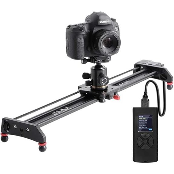 GVM 27” Motorized Camera Slider for DSLR Filmmaking