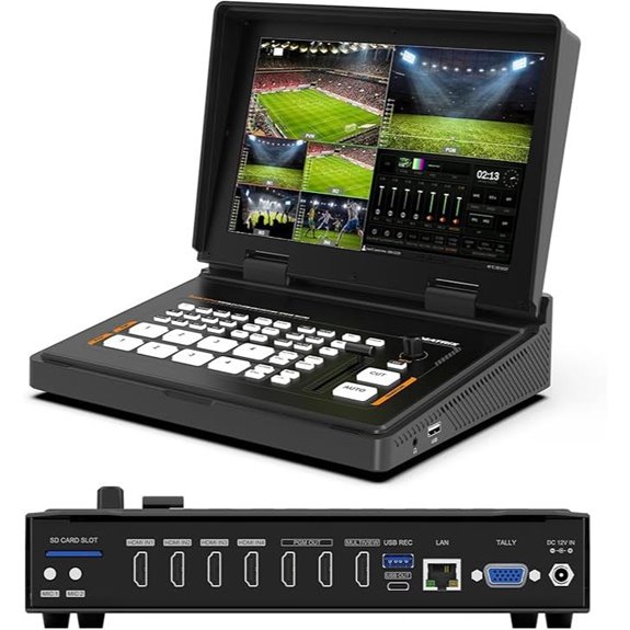 AVMATRIX Shark Multi-Camera Video Mixer & Switcher
