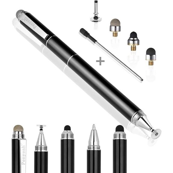 Penyeah 4-in-1 Capacitive Stylus Pen with Tips