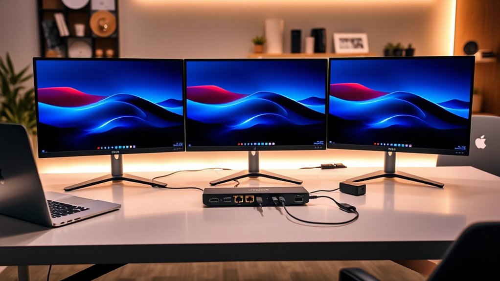multi monitor thunderbolt dock considerations