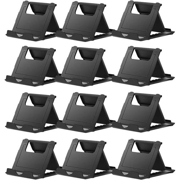 12-Pack Adjustable Universal Phone Stands
