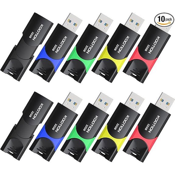 KOOTION 32GB USB 3.0 Flash Drives (10 Pack)