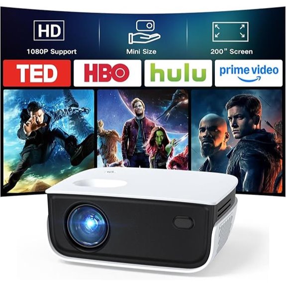 portable 1080p mini projector