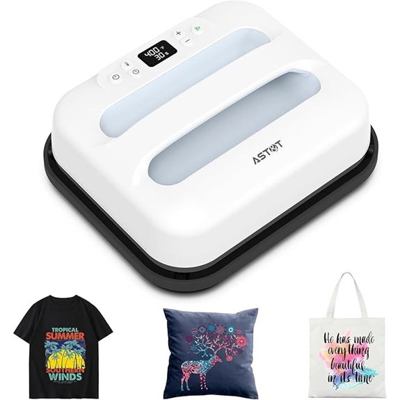 AST&T 12x10 Portable Heat Press Machine