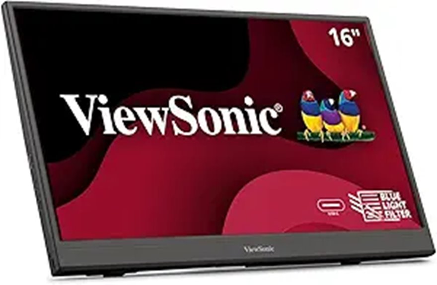 ViewSonic 16 1080p IPS Portable Monitor with Stand