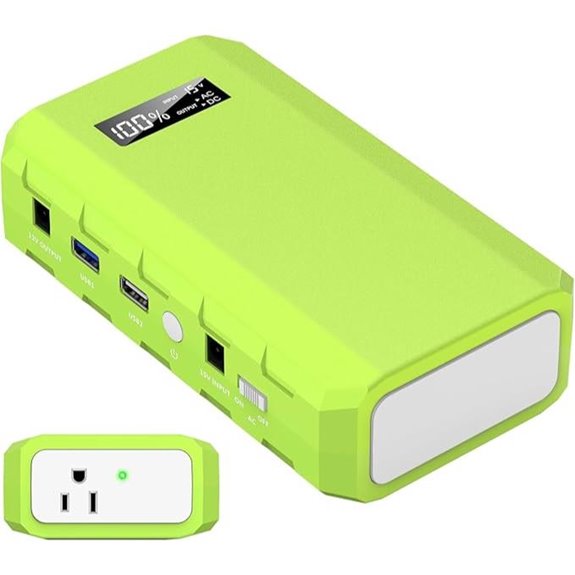 Powkey Portable Power Station 24000mAh for Camping