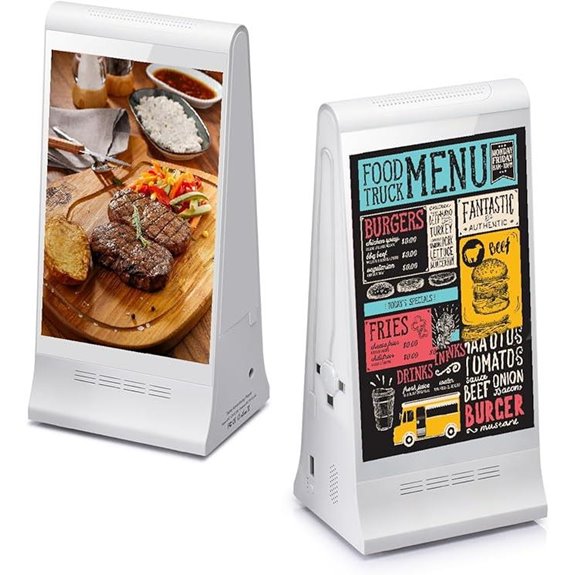 Portable 8-Inch Touch Digital Signage Kiosk