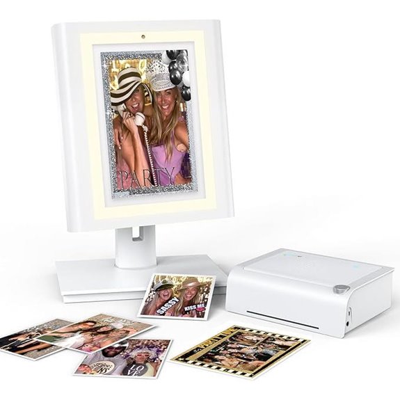 MWE Portable Photo Booth with Camera Printer App