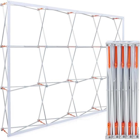 Portable Pop-up Trade Show Backdrop Frame