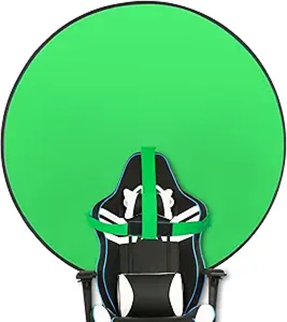 Portable Green Screen Chair with Stand