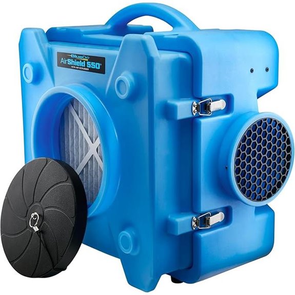 BlueDri Air Shield 550 HEPA Air Scrubber