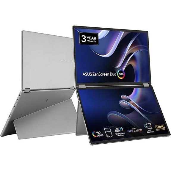 ASUS ZenScreen Duo OLED Portable Monitor (MQ149CD)