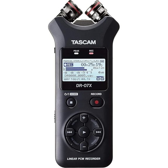 Tascam DR-07X Portable Stereo Recorder & USB Interface