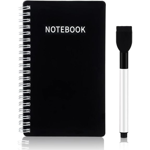 Mini Whiteboard Notebook for Study and Planning