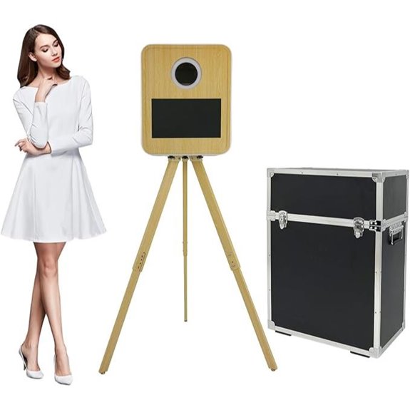 DOEL Portable Photo Booth with Touch Screen & RGB Light